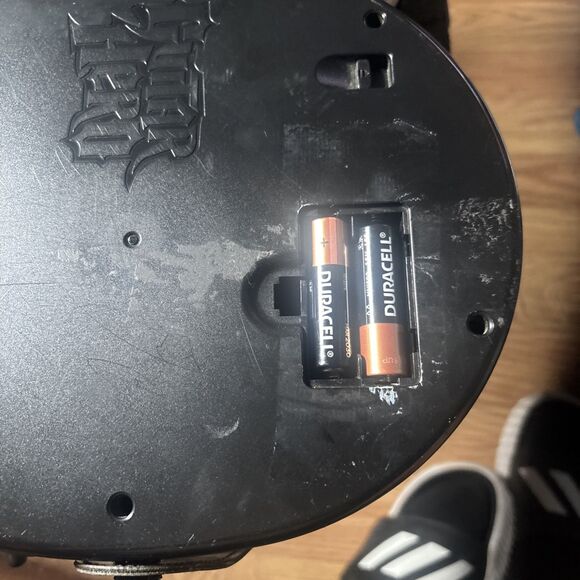 Xbox 360 Wireless Gibson Les Paul Guitar Hero Controller No Battery Cover - Picture 7 of 8